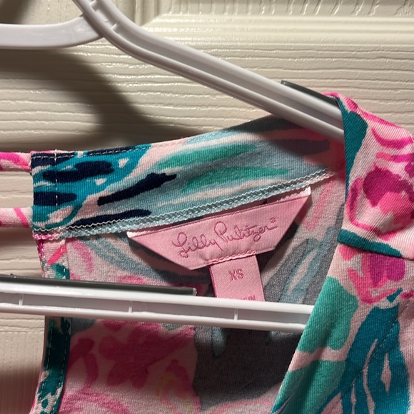 Lilly Pulitzer fontaine top via flora size XS - Picture 3 of 5